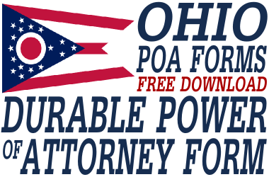 Ohio Durable Power of Attorney Form