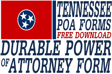 Tennessee Durable Power of Attorney Form